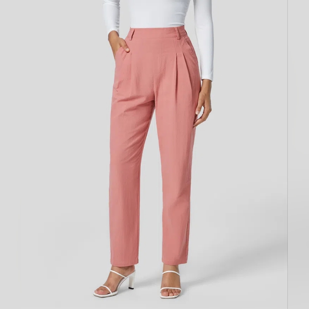 HALARA Pink Straight Leg Pants